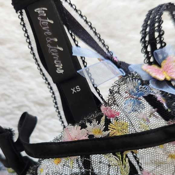 New!For Love and‎ Lemons Elektra Underwire Bra - Picture 13 of 16